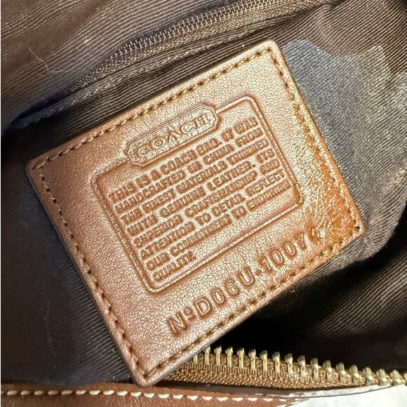 y2k COACH Vintage 10074 Brown Soho Hobo Shoulder Bag - Picture 3 of 10